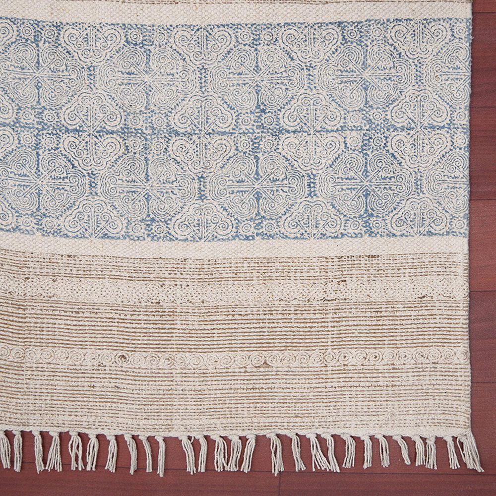Amer Rugs Dune 2&#39; x 3&#39; Stone Blue Area Rug, , large
