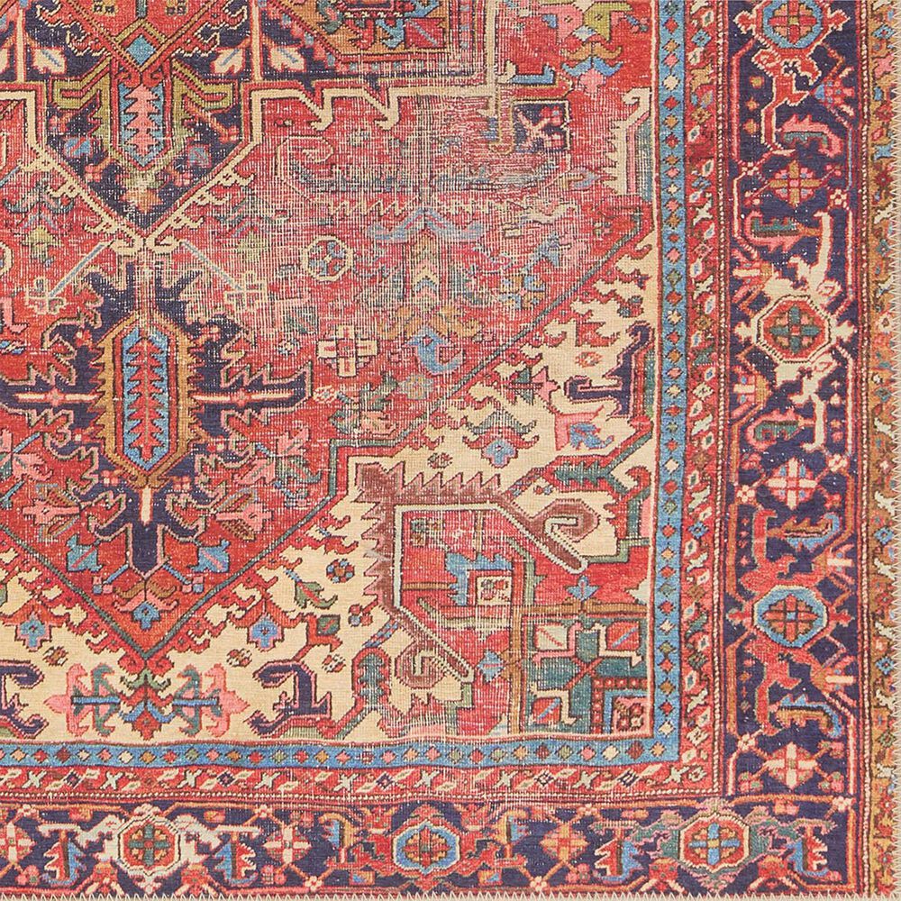 Jaipur Garcia Lucinda 5&#39; x 8&#39; Rooibos Tea and Purple Area Rug, , large