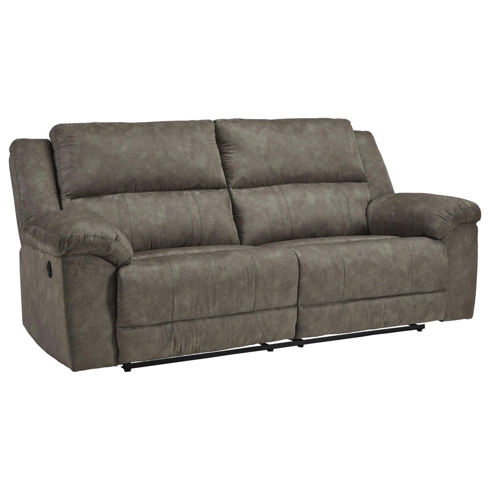 Ashley Laresview Manual Reclining Sofa in Fossil, , large