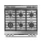 Cafe 5.6 cu. ft. Slide-In Gas Range in Stainless Steel, , large