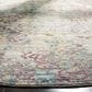 Safavieh Aria Damask 6"6" Round Cream and Multicolor Area Rug, , large