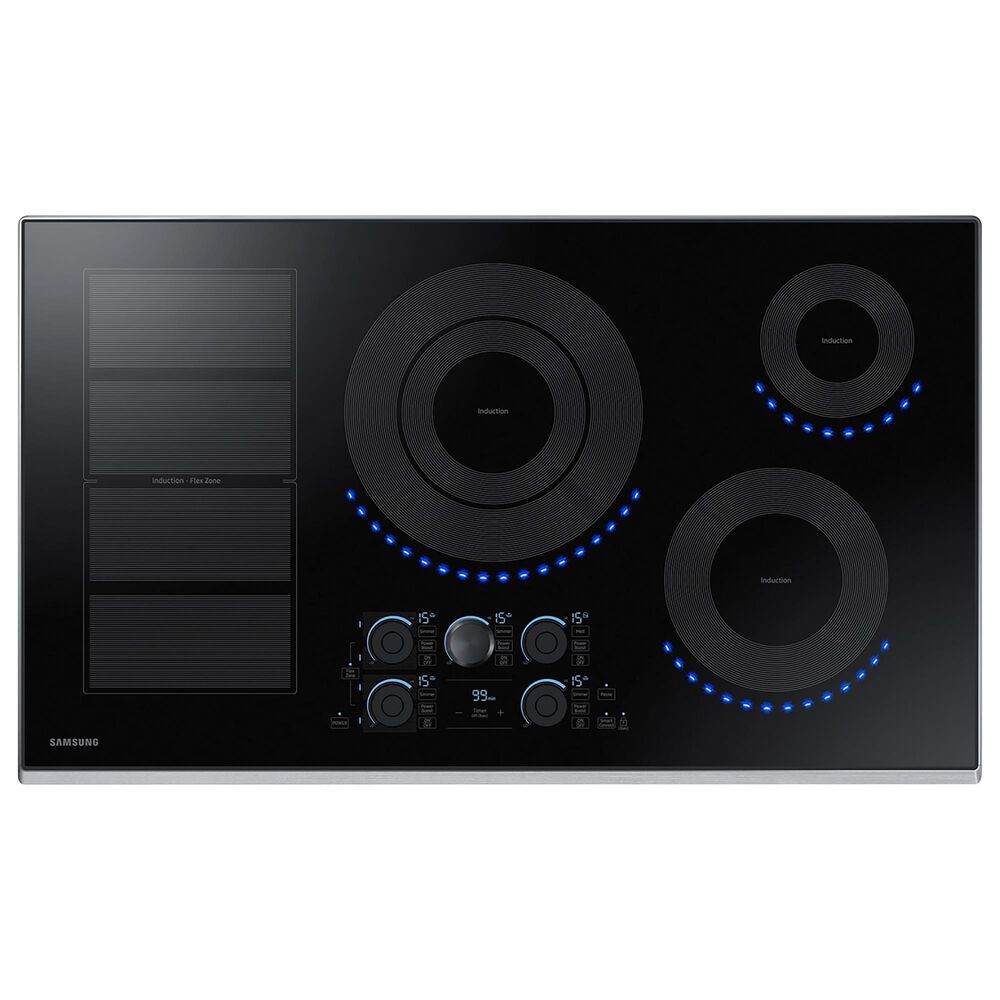 Samsung 2-Piece Kitchen Package with 36&quot; Induction Cooktop and 30&quot; Single Electric Wall Oven in Stainless Steel, , large