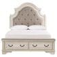 Ashley Realyn 5-Piece Queen Upholstered Bed Set in Chipped White, , large