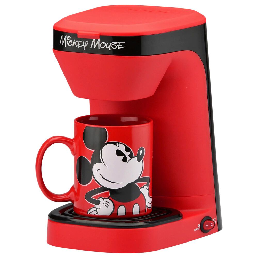 Kitchen Selectives Coffee Maker and Toaster Bundle in Red and Black NFM