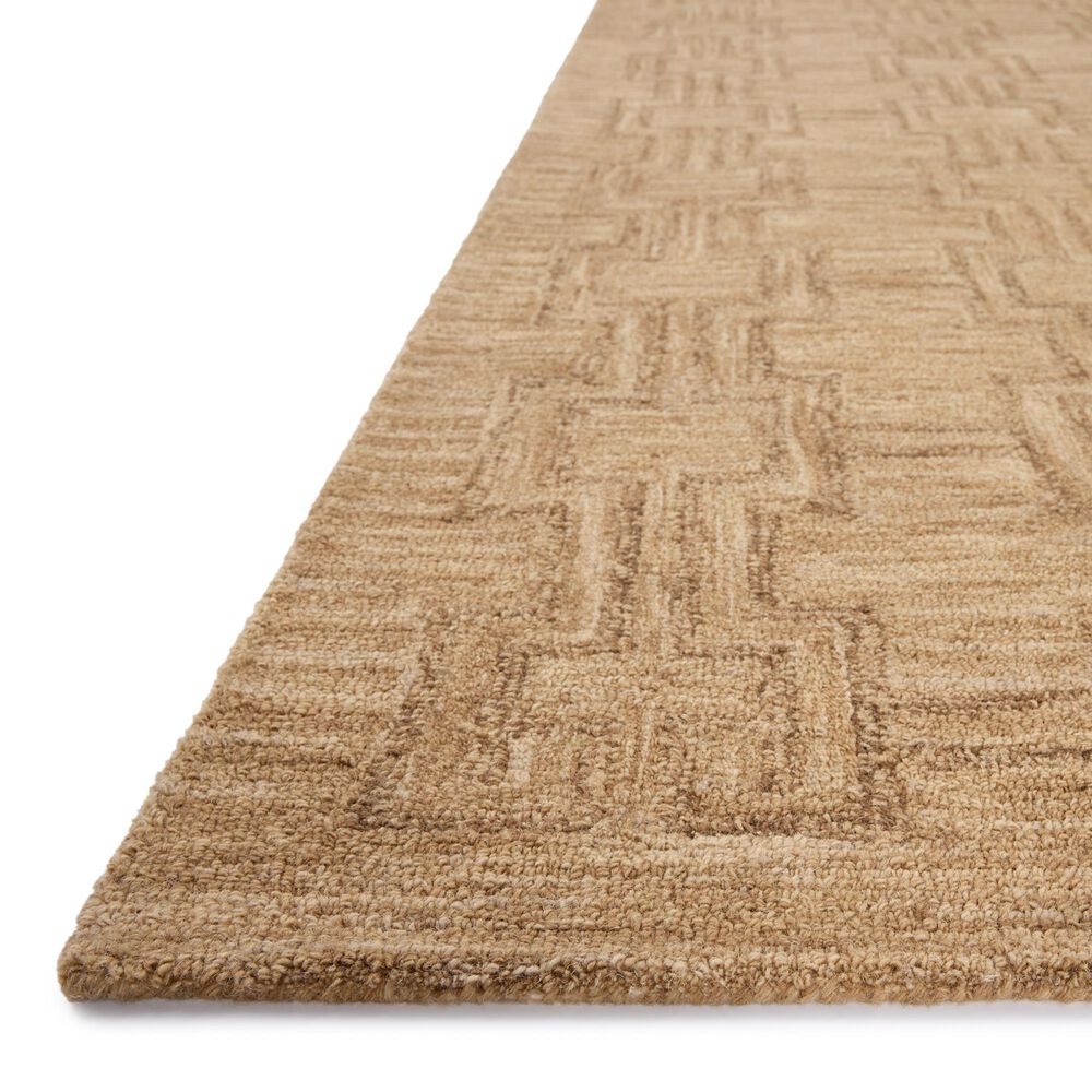 Jeremiah Brent x Loloi Barrow Camel and Brown 2&#39; x 5&#39; Runner, , large