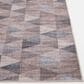 Central Oriental Rugease Velveteen Marlow Brown and Dark Grey 2"3" x 6" Runner, , large