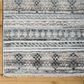 Surya Pompei Brown, Off-White, Light Gray, Black, Dark Blue and Charcoal 10" x 14" Area Rug, , large
