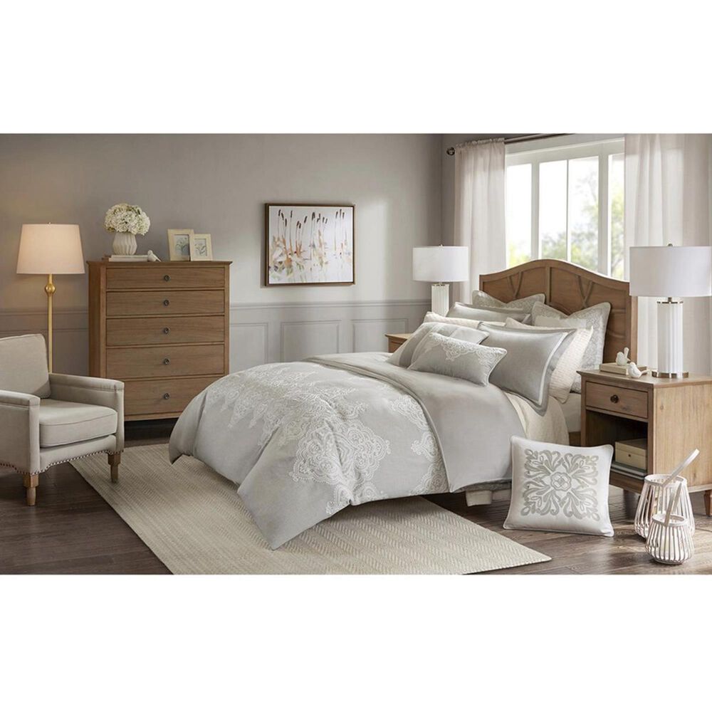 Hampton Park Barely There 9-Piece King Comforter Set in Natural, , large