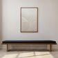 Creative Coop 25.75" x 37.25" Wood Embossed Handmade Paper Wall Decor in Natural and Cream, , large