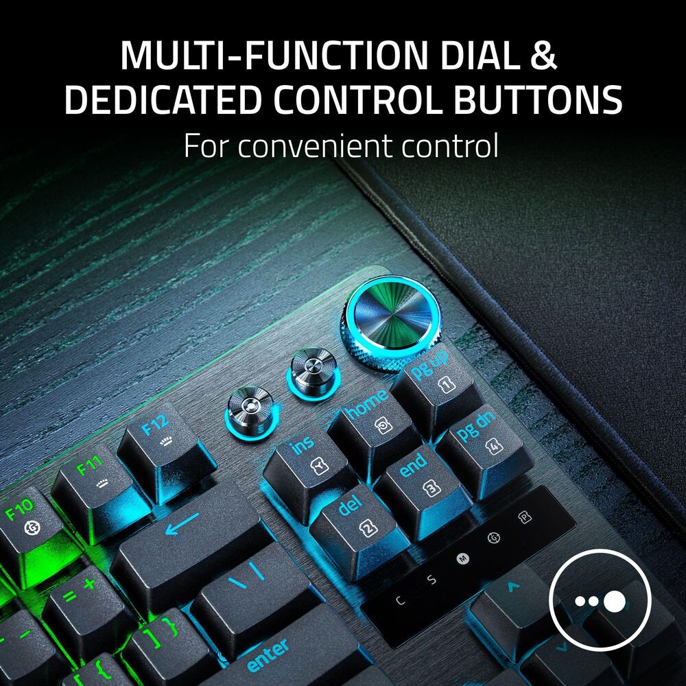 Razer Huntsman V3 Pro Tenkeyless Keyboard in Black, , large