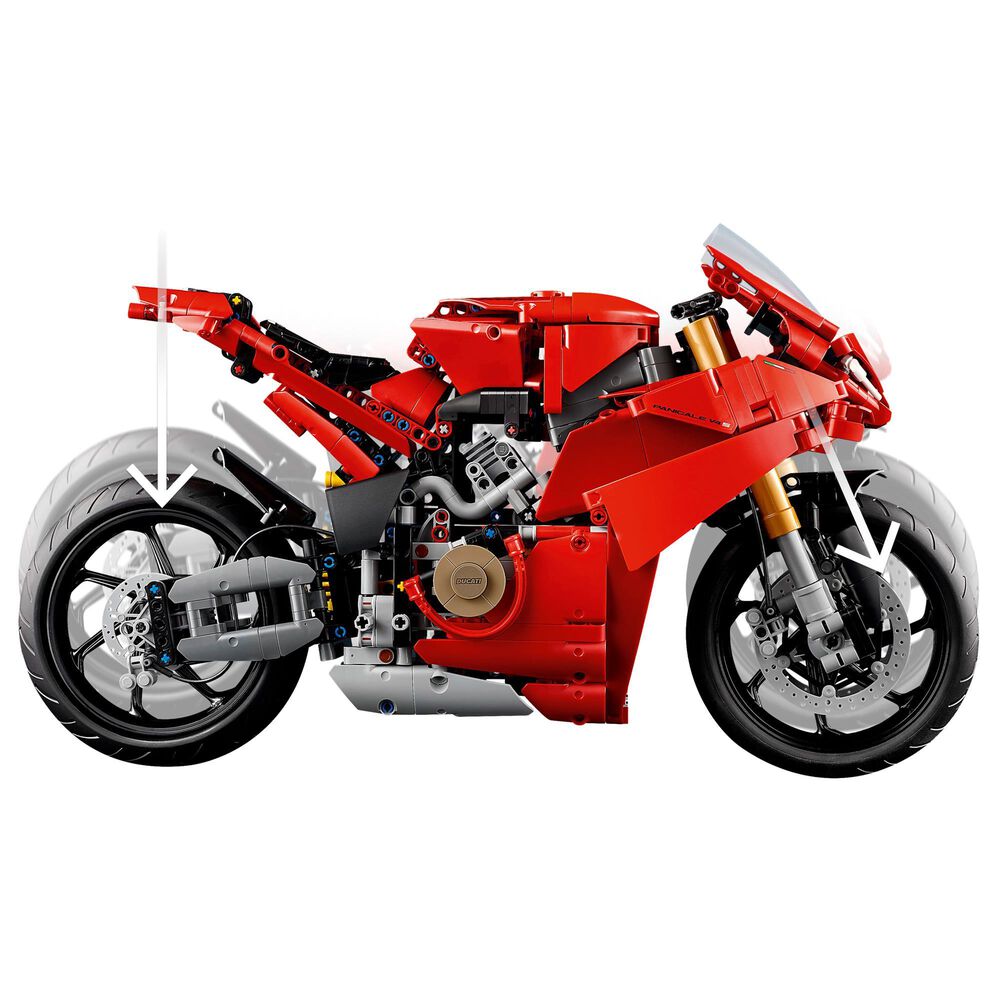 LEGO Ducati Panigale V4 S Motorcycle Building Set in Red, , large