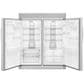 Whirlpool 31" Wide 18 Cu. Ft. SIdeKicks All-Refrigerator with LED Lighting in Monochromatic Stainless Steel, , large