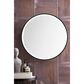 James Martin Vanities Cirque 24" Bathroom Mirror in Matte Black, , large