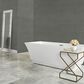Dal-Tile Fabric Art Modern Textile Medium Gray 12" x 24" Porcelain Tile, , large