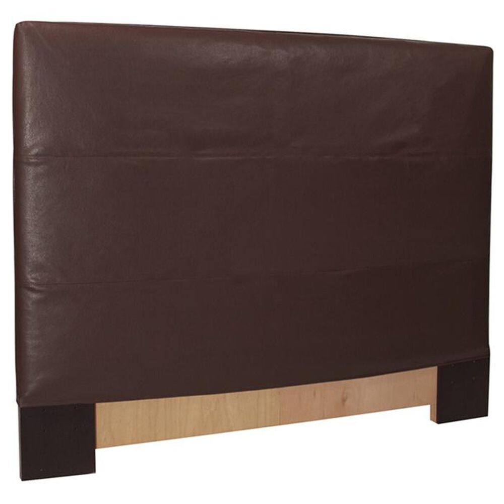 Howard Elliott Full Queen Slipcovered Headboard in Avanti Pecan, , large