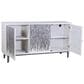 Richlands Furniture Alaric 3-Door Credenza in Whitewash, , large