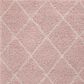 Nourison Brisbane BRI03 8"2" x 10" Blush Area Rug, , large