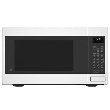Cafe 1.5 Cu. Ft. Countertop Microwave Oven with Convection in Matte White, , large