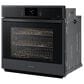 Samsung 30" Smart Single Wall Oven With Steam Cook in Matte Black Steel, , large
