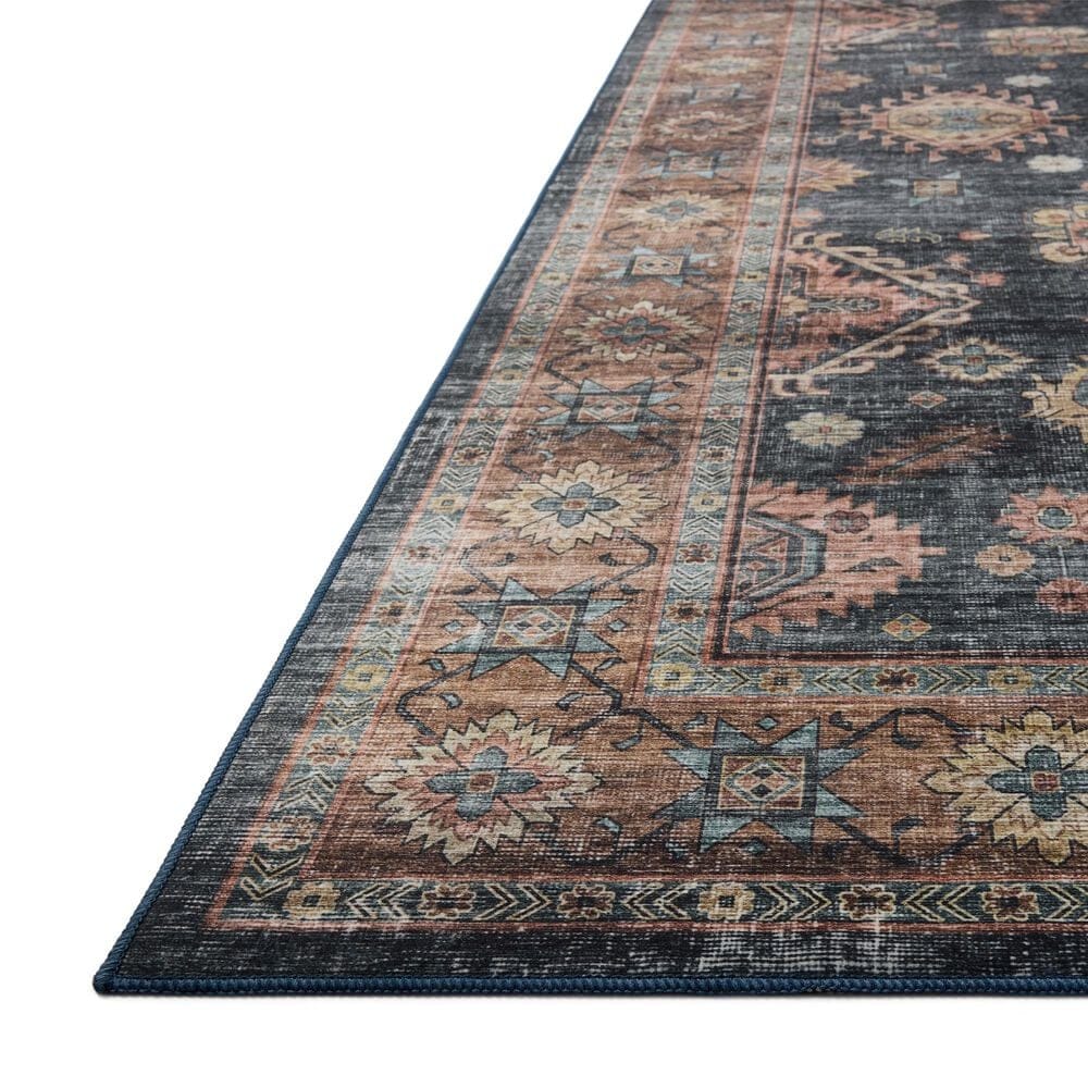 Loloi Anniston Denim and Sunset 6' x 9' Area Rug, , large