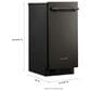 KitchenAid 15"" Automatic Ice Maker in Black Ore, , large