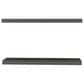 Hearth and Haven Ecco32" Floating Wall Shelf with Space-Saving Design in Gray (Set of 2), , large