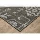 Oriental Weavers Intrigue INT09 2"3" x 7"6" Grey Runner, , large