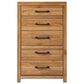 Ashley Pasklyn 4-Piece Queen Bedroom Set in Rich Honey Brown, , large