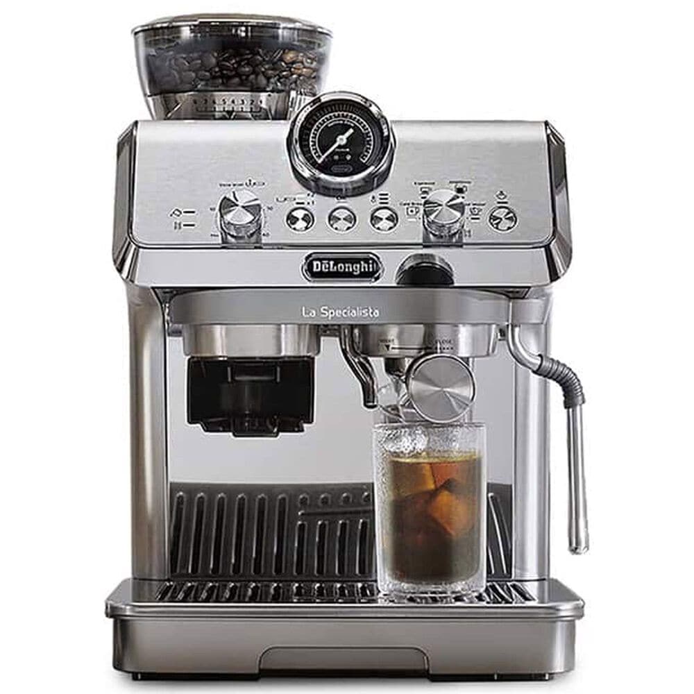 DeLonghi La Specialista Arte Evo 56 Oz Espresso Machine with Cold Brew in Metal, , large