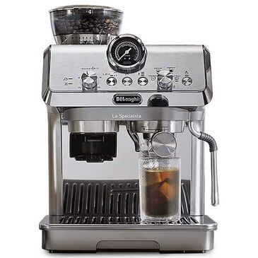 DeLonghi La Specialista Arte Evo 56 Oz Espresso Machine with Cold Brew in Metal, , large