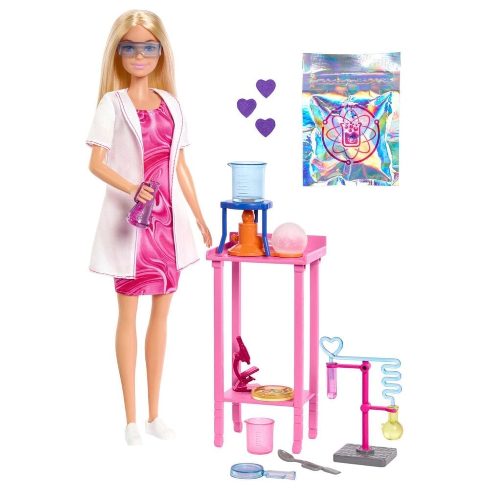 Barbie Scientist Doll with Accessories Set in Multicolor, , large