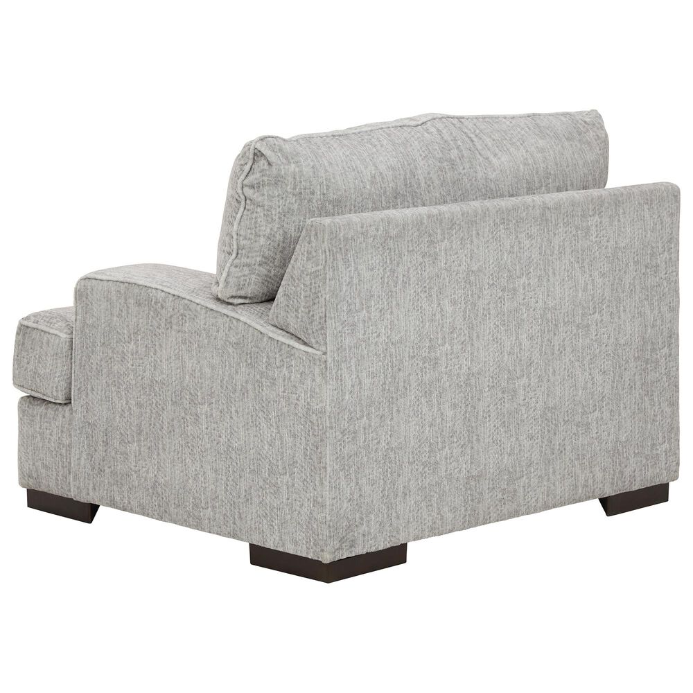 Ashley Mercado Chair and a Half in Pewter, , large