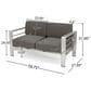 Hearth and Haven Cape Coral Outdoor Loveseat in Khaki, , large