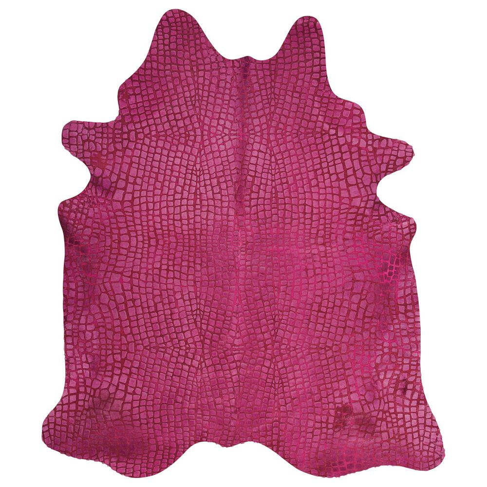 Nourison Couture BR700 5" x 7" Fuschia Area Rug, , large