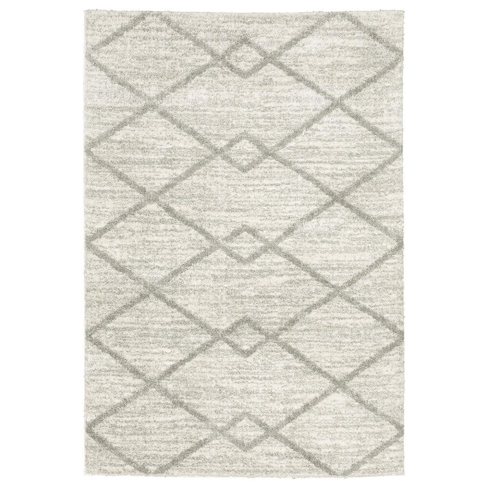 Oriental Weavers Verona Geometric 7"10" x 10"10" Ivory Area Rug, , large