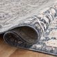 Amber Lewis x Loloi Zuma 2"3" x 3"10" Blue and Ivory Area Rug, , large