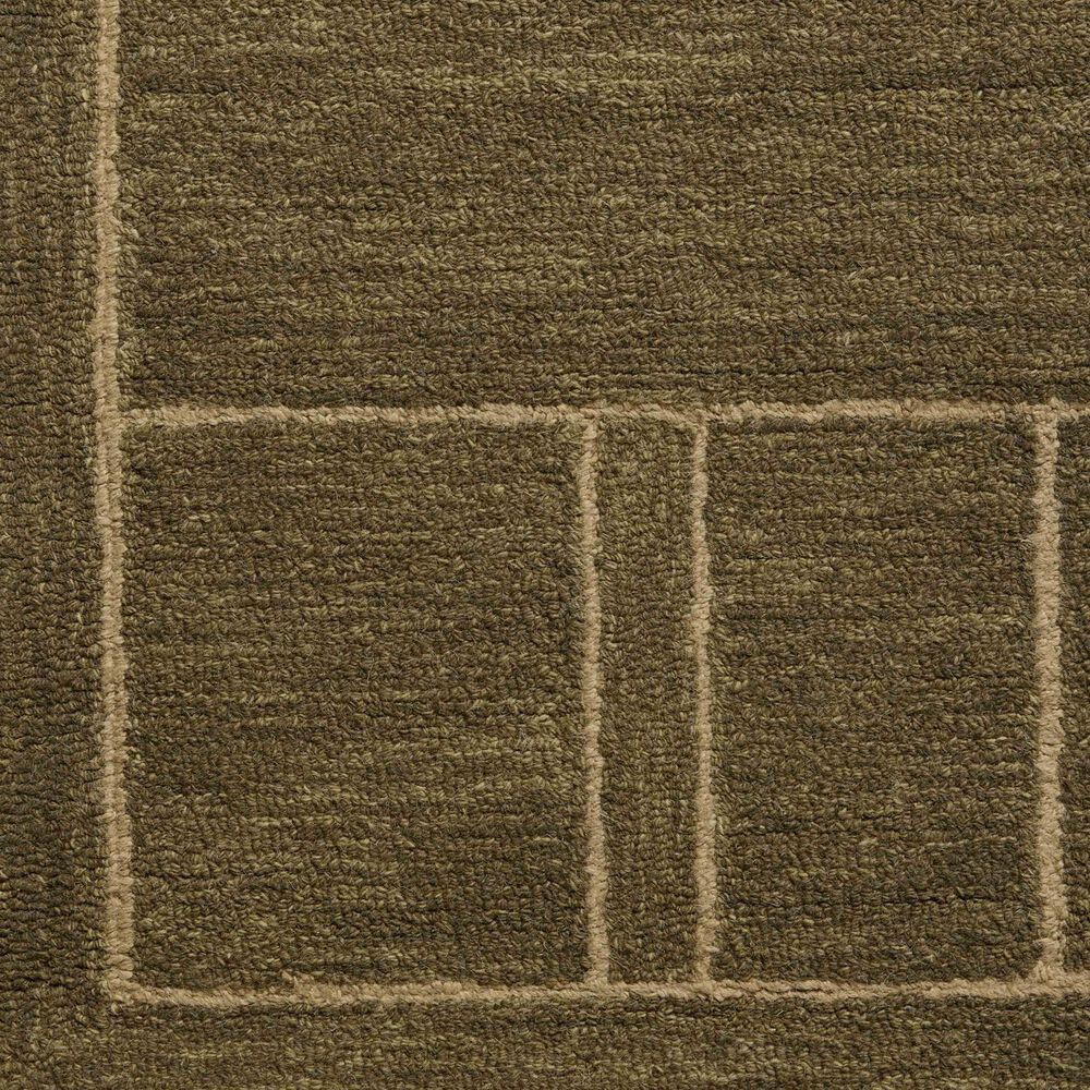 Jeremiah Brent x Loloi Barrow Olive and Natural 2&#39; x 5&#39; Runner, , large