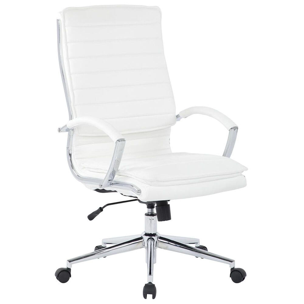 Valor Living Managers Chair in White, , large