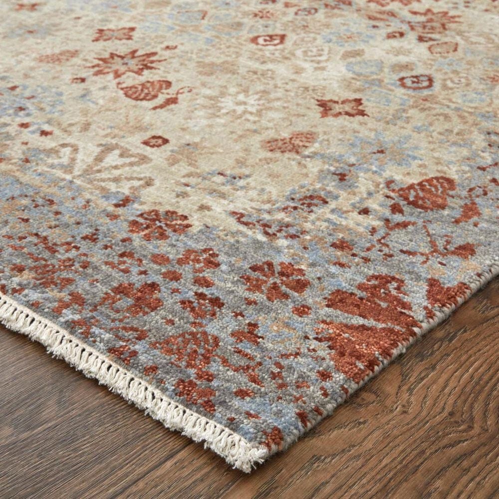 Feizy Rugs Harmon 11&#39;6&quot; x 15&#39; Gray and Multicolor Area Rug, , large