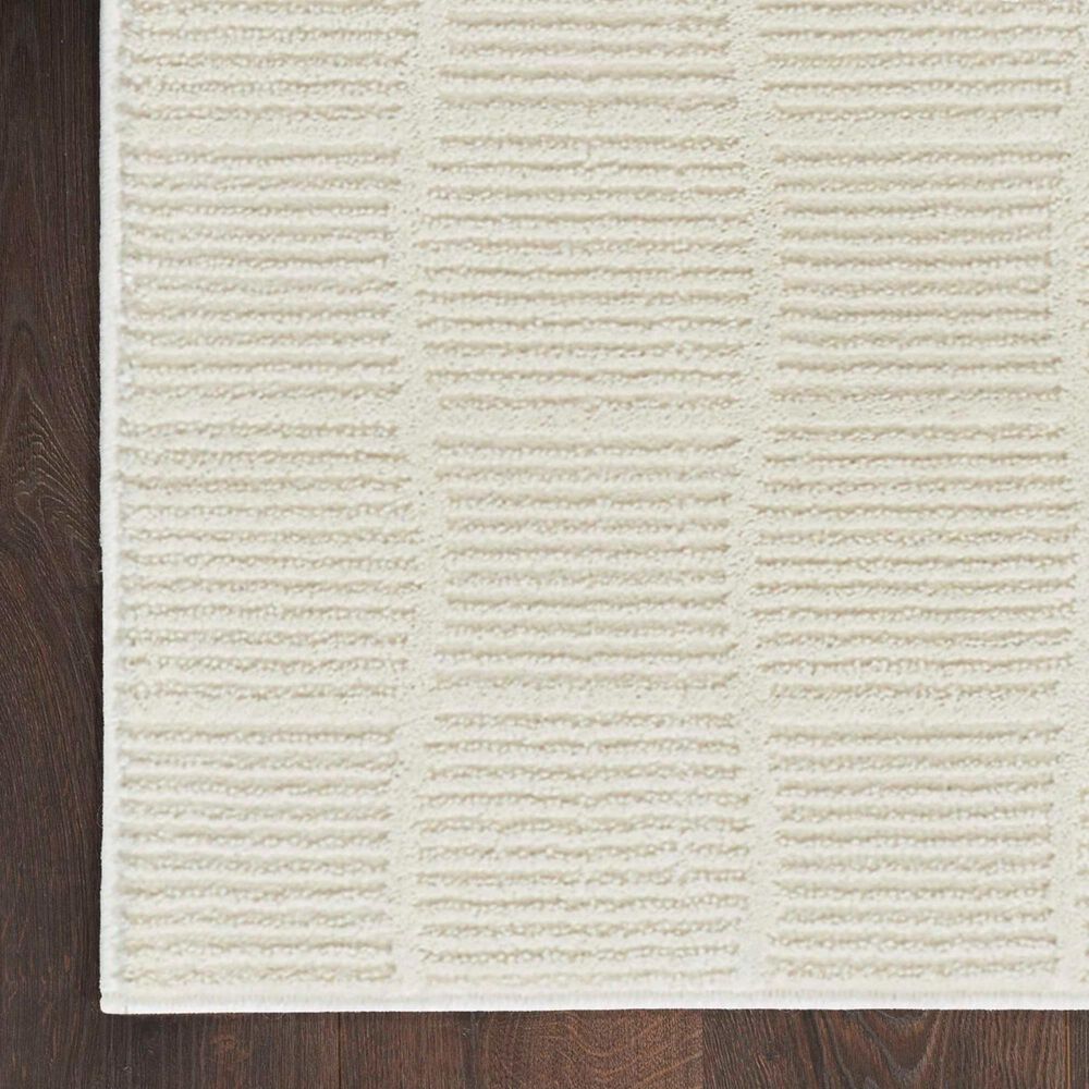 Nourison Eco Cycle Ivory 6'6" x 9'2" Area Rug, , large