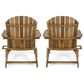 Noble House Bellwood Patio Adirondack Chair in Natural (Set of 2), , large