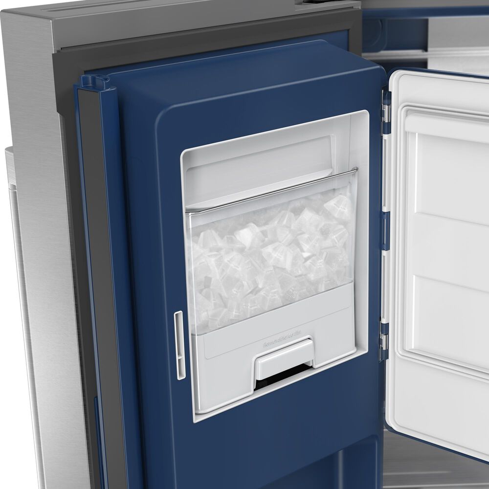 Maytag 29 Cu. Ft. French Door Bottom Mount Refrigerator in Fingerprint-Resistant Stainless, , large