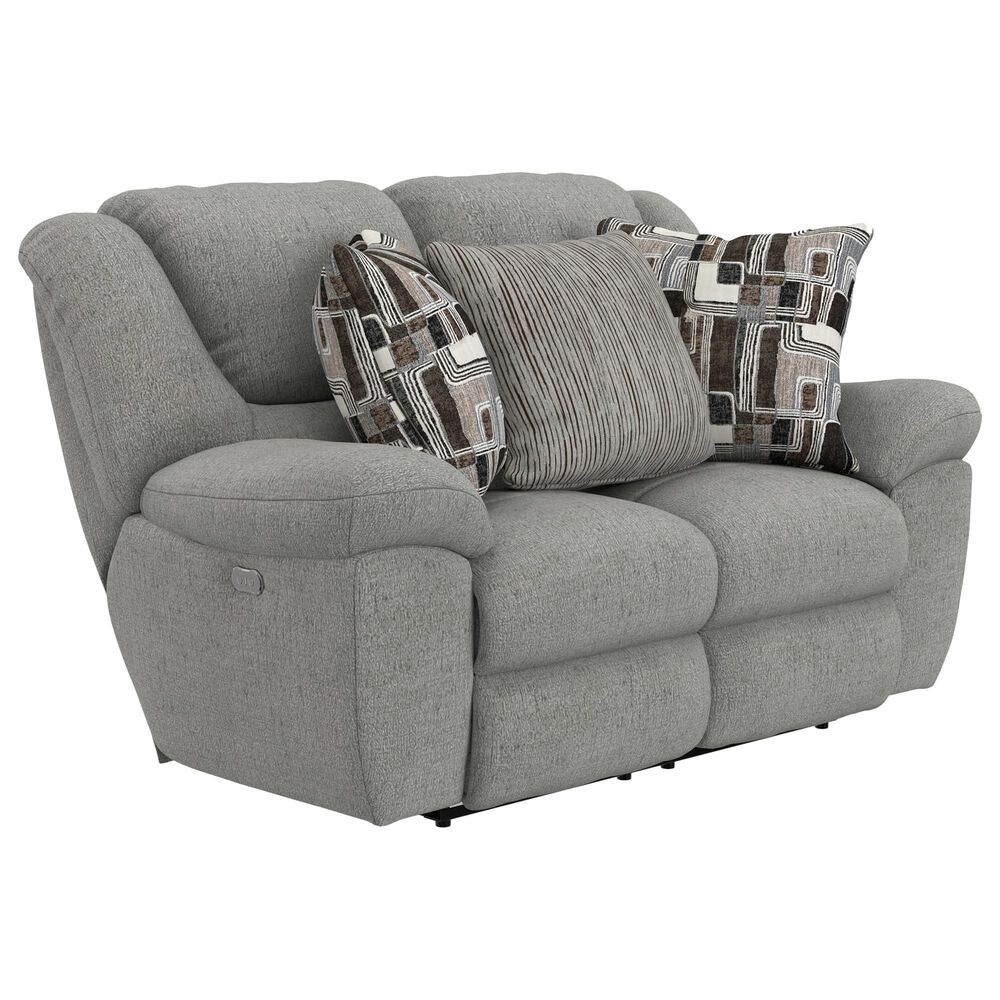 Catnapper Trifecta Power Reclining Rocking Loveseat in Nature, , large