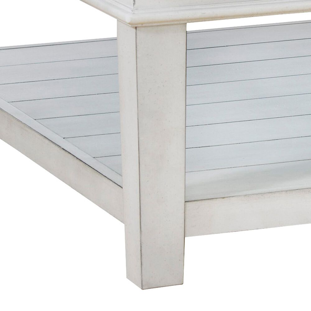 Signature Design by Ashley Kanwyn Upholstered Ottoman Cocktail Table in Whitewash, , large