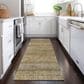 Dalyn Rug Company Burano BU12 2"3" x 7"6" Wheat Indoor/Outdoor Runner, , large