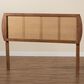 Baxton Studio Harris Full Headboard in Ash Walnut, , large