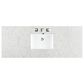 James Martin Vanities Brittany 60" Single Bathroom Vanity in Urban Gray with 3 cm Eternal Jasmine Pearl Quartz Top and Rectangle Sink, , large