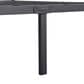 HOMLUX Full Metal Bed Frame with Sturdy Slats in Black, , large