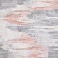 Safavieh Invista 8" x 10" Light Grey and Rust Area Rug, , large