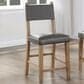 Steve Silver Aubrey Counter Stool in Driftwood Brown, , large